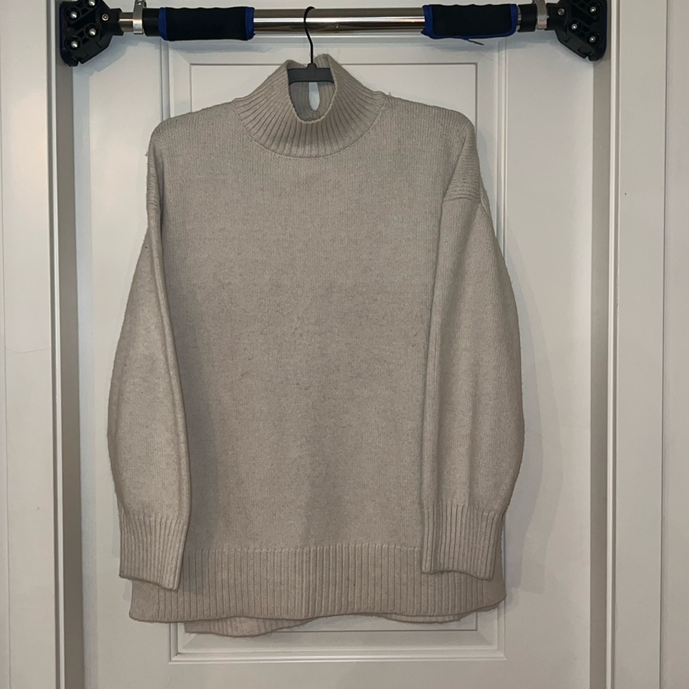 H&M oversized turtle neck